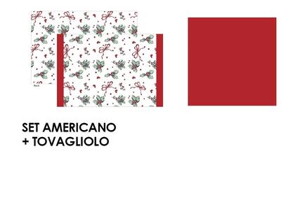 AMERICANA SET + DRAMMEN NAPKIN Tellini S.r.l. Wholesale Clothing